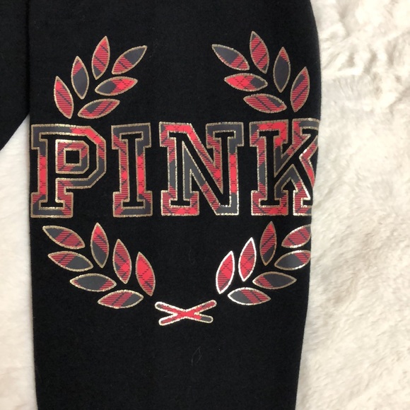 Gently used Pink Holiday leggings Available 1/26/22 - Picture 8 of 10